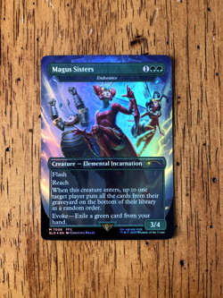 Mtg - Magus Sisters - Endurance - Foil -Rainbow - English -WATCH ITEM VIDEO! O_O - Image 4