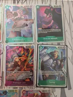 One Piece tcg Card Game 10 SUPER RARE Mixed Lot w/ 10 SR , MONKEY 2, NAMI BOA... - Image 3