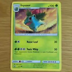 IVYSAUR 2/73 POKEMON CARD (SHINING LEGENDS SET) - Image 2