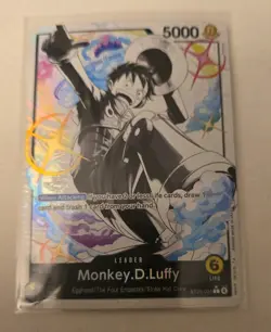 Monkey.D.Luffy Parallel Art ST29-001 Leader card Egghead - OPTCG - Image 1