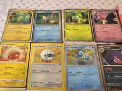 (12) Pokemon TCG Cosmo Holo Mixed Card Lot. NM. Sleeved/No Duplicates - Image 4