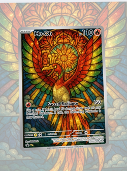 Custom TCG Fan Art Card Ho-Oh - Image 1