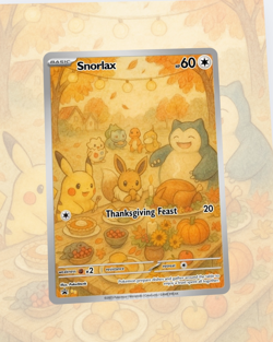 Custom TCG Fan Art Card Snorlax - Image 1