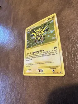 Zapdos 150/147 Platinum Supreme Victors Legendary Pokemon Card HolO Secret Rare - Image 1
