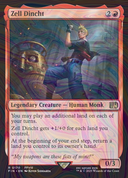 Foil Zell Dincht - Final Fantasy - 170 | MTG Card - Image 1
