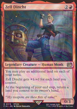 Foil Zell Dincht - Final Fantasy - 170 | MTG Card - Image 3