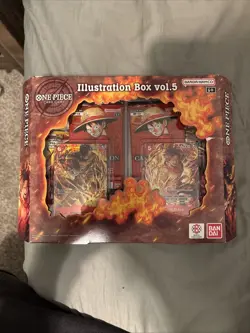 Bandai One Piece Card Game Illustration Box vol. 5, Brand New, Factory Sealed - Image 1