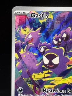 Pokemon Gastly SV05: Temporal Forces 177/162 Holo Illustration Rare Card - Image 2
