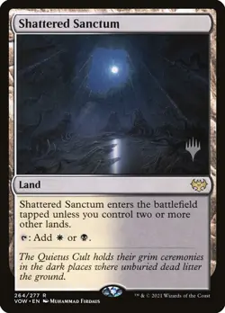 MTG Shattered Sanctum Land Card Number 264/277 - Image 1