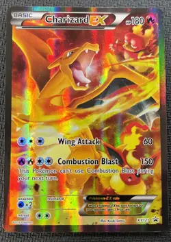 Pokemon TCG Charizard EX XY121 Black Star Promo 2016 Holo Rare Card - Image 1