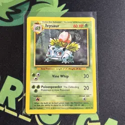 Ivysaur - 30/102 - Pokemon Base Set Unlimited Card WOTC LP - Image 1