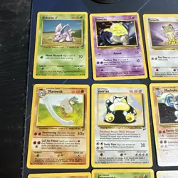 Pokemon Card Lot WOTC Base Set 2 LP, 15 Card Lot B - Image 2