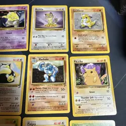 Pokemon Card Lot WOTC Base Set 2 LP, 15 Card Lot B - Image 3