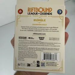 Riftbound League Of Legends TCG Spiritforged Champion Rumble Deck 56 Cards - Image 4