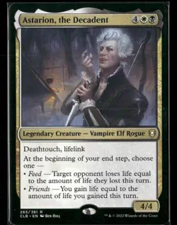 Commander Legends: Battle for Baldur's Gate #265 Astarion, the Decadent - Image 1