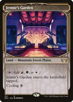 MTG - Jetmir's Garden (Showcase) - Streets of New Capenna - Foil - Image 1