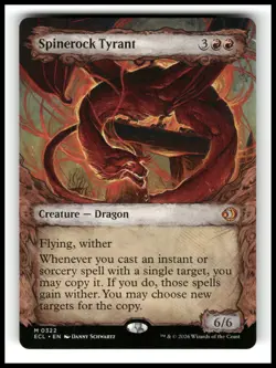 Spinerock Tyrant () (Showcase) M Lorwyn Eclipsed 322 NM - Image 1