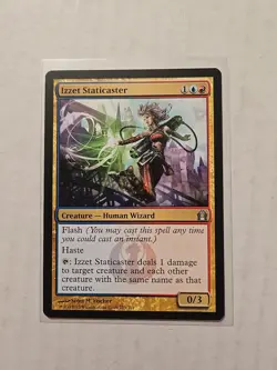 Izzet Staticaster - Return to Ravnica - LP - Uncommon - Creature - MTG - Image 1
