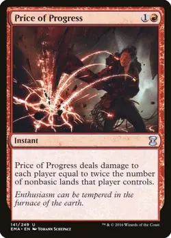 Price of Progress – Eternal Masters (EMA) – LP – Magic The Gathering MTG - Image 1
