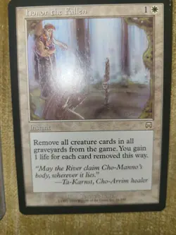 MTG Honor the Fallen NM Mercadian Masques Regular - Image 2