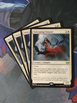 Welcoming Vampire x 4 | 7% Off 2+ | Dragonstorm | NM | MTG - Image 1