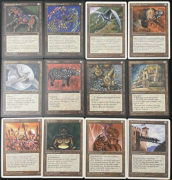 Vintage MTG Lot: 1995-1997 12 Artifact Creatures - LP/NM - Magic: The Gathering - Image 1