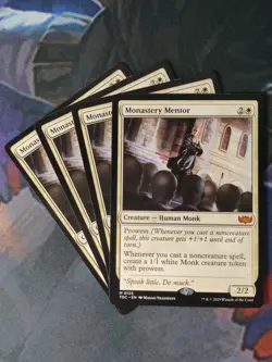 Monastery Mentor x 4 | 7% Off 2+ | Dragonstorm | NM | MTG - Image 1