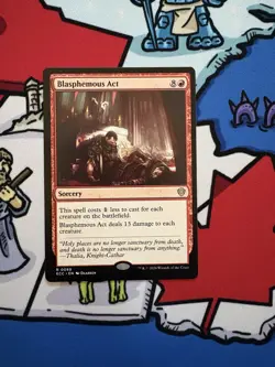 Blasphemous Act x1 Mtg Lorwyn Eclipsed Commander - Image 1