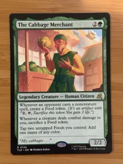 The Cabbage Merchant - TLE 0134 - NM - MTG Avatar The Last Airbender Non Foil - Image 1