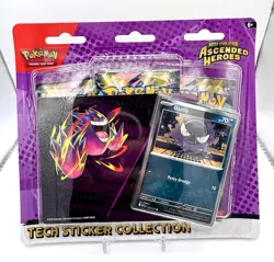 Pokemon Ascended Heroes Tech Sticker Collection Gastly - New, Sealed - Image 1
