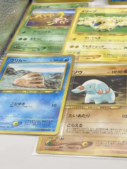 Japanese Pokemon Cards Lot Of 11 Neo Genesis NM - Image 4