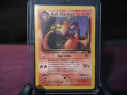 Pokemon Dark Charizard 21/82 Team Rocket Set Non Holo Rare w/ Condition video - Image 1
