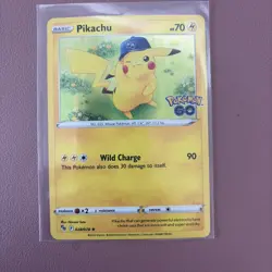 Pikachu #28/78 Pokemon GO 2022 Rare Holo NM/LP Pokemon TCG - Image 1