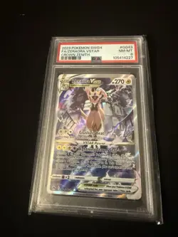 2023 Pokemon SWSH Crown Zenith #GG43 Zeraora VSTARFull Art PSA 8 NM-MT - Image 1