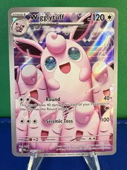 Pokemon TCG Wigglytuff 105/094 Phantasmal Flames Illustration Rare - Near Mint - Image 1