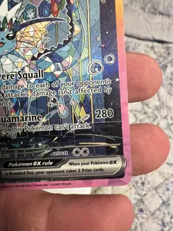 Pokemon TCG Vaporeon EX Prismatic Evolutions Special Illustration Card 149/131 - Image 3