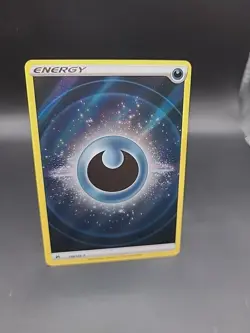 Textured Darkness Energy 158/159 | Pokemon TCG S&S Crown Zenith | Holo | NM-M - Image 2