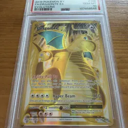 Pokemon XY Evolutions 2016 Dragonite EX PSA 10 Full Art FA Gem Mint #106/108 - Image 3