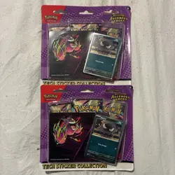 Pokemon Mega Evolution Ascended Heroes Tech Sticker Collection NEW 2x - Image 1