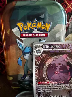 Pokemon TCG Mismagius 212/193 Paldea Evolved Illustration Rare SV02 English - Image 2