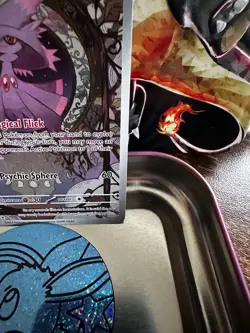 Pokemon TCG Mismagius 212/193 Paldea Evolved Illustration Rare SV02 English - Image 4