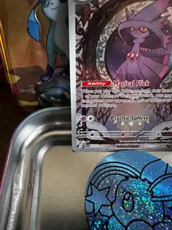 Pokemon TCG Mismagius 212/193 Paldea Evolved Illustration Rare SV02 English - Image 5