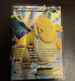 Dragonite EX (108 Full Art) 108/111 XY-Furious Fists Holo Pokemon TCG - Image 1