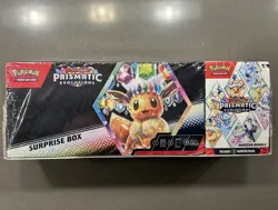 Pokemon Prismatic Evolutions Surprise Box & Booster Bundle Sealed - IN HAND! - Image 1