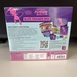 🎆 Pokemon FUSION STRIKE Sword & Shield ETB Elite Trainer Box New Sealed TCG 🎆 - Image 2
