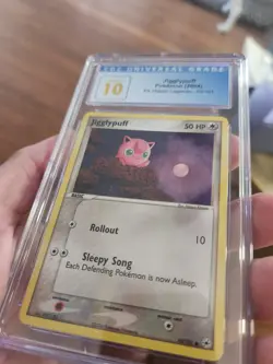 (POP 4) CGC 10 PRISTINE Pokemon Jigglypuff 63/101 EX Hidden Legends 2004 PSA - Image 2