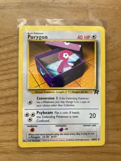 Porygon - Pokemon Team Rocket 1999 - Unlimited - 48/82 - LP - Image 1