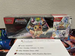 Pokemon Prismatic Evolutions Booster Bundle & Surprise Box 2-pack, Sam’s Club - Image 1
