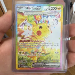 Pokemon TCG Pikachu EX 238/191 Special Illustration Rare Surging Sparks NM/M - Image 1
