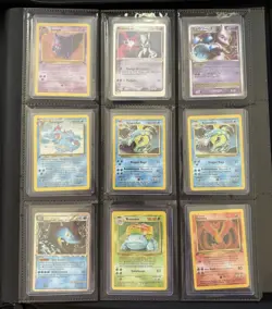 Vintage Pokemon TCG Binder Collection 1st Edition Gengar Great Condition - Image 1